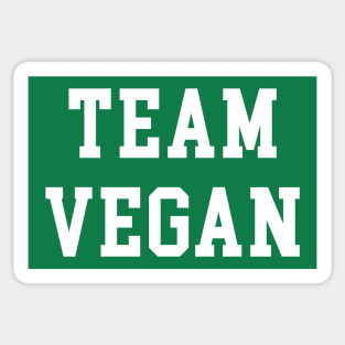 Team Vegan Sticker